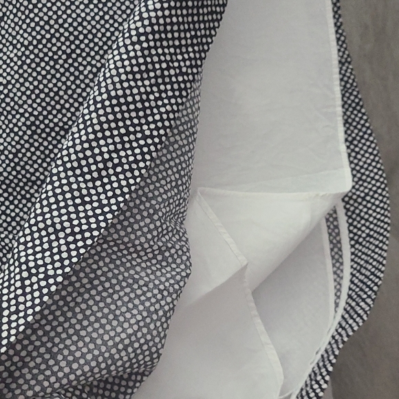 J. Crew Black and White Polka Dot Dress with Pockets sz 6 - Picture 8 of 9